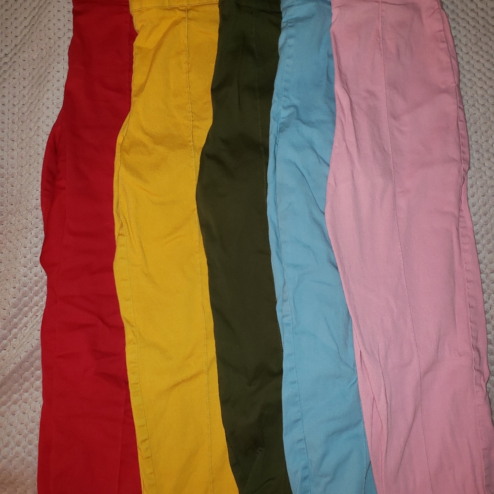 Laura Byrnes Cropped Trousers PINK